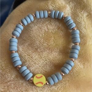 Softball bracelet